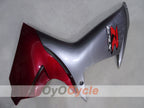 Kit de carénage injecté pour GSX R750 11-26 - Rouge, argenté - Style d'usine #OYO87905486