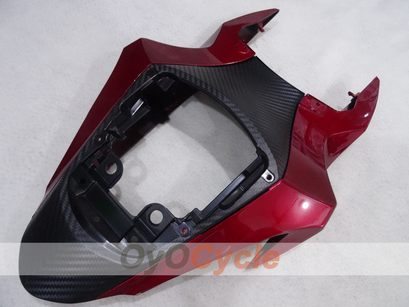 Kit de carénage injecté pour GSX R750 11-26 - Rouge, argenté - Style d'usine #OYO87905486