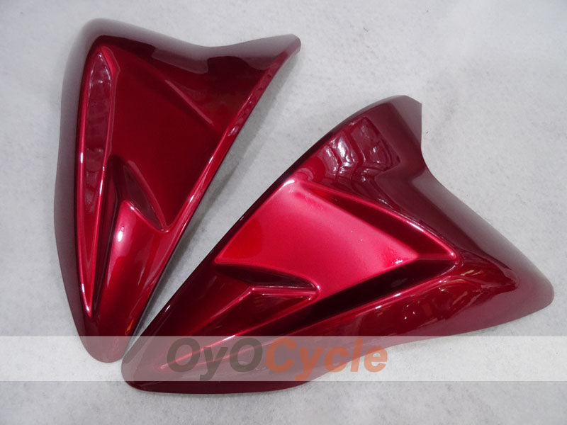 Kit de carénage injecté pour GSX R750 11-26 - Rouge, argenté - Style d'usine #OYO87905486