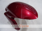 Kit de carénages injectés pour GSX R600 11-26 - Couleur lie-de-vin, Gris - Style usine #OYO87905470
