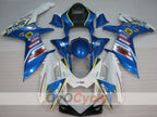 Kit de carénage injecté pour GSX R750 11-26 - Bleu, blanc - MOTUL #OYO87905487