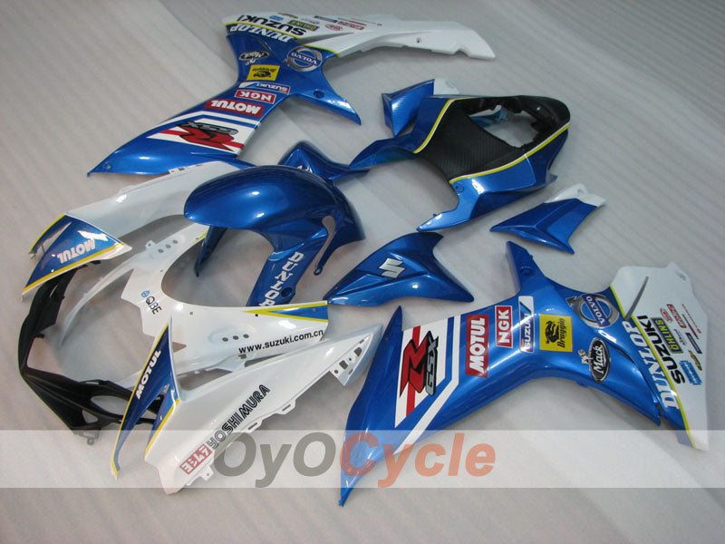 Kit de carénages injectés pour GSX R600 11-26 - Bleu, Blanc - MOTUL #OYO87905471 Image secondaire du produit