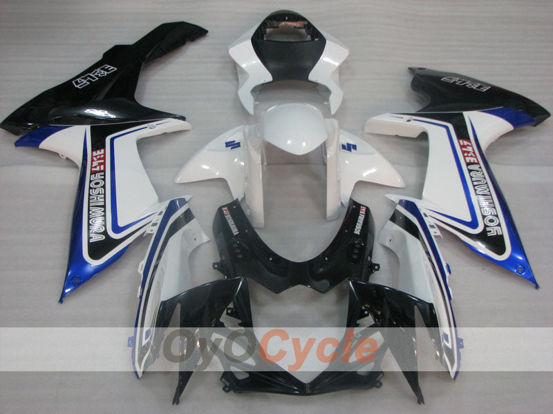 Kit de carénages injectés pour GSX R600 11-26 - Bleu, Blanc, Noir - YOSHIMURA #OYO87905472 Image secondaire du produit