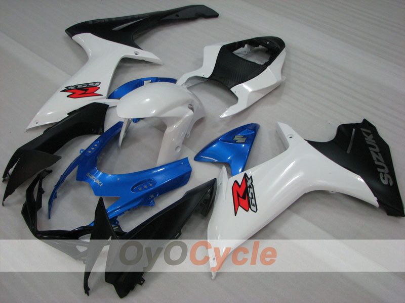 Kit de carénage injecté pour GSX R750 11-26 - Bleu, blanc, noir - Style d'usine #OYO87905489