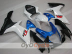 Kit de carénage injecté pour GSX R750 11-26 - Bleu, blanc, noir - Style d'usine #OYO87905489