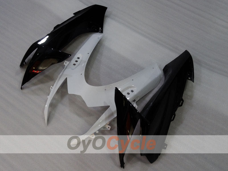 Kit de carénages injectés pour GSX R600 11-26 - Blanc, Noir - Style usine #OYO87905475