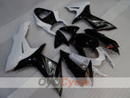 Kit de carénage à injection pour GSX R750 11-26 - Blanc, noir - Style d'origine #OYO87905491