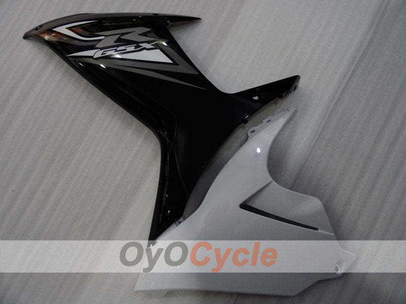 Kit de carénages injectés pour GSX R600 11-26 - Blanc, Noir - Style usine #OYO87905475