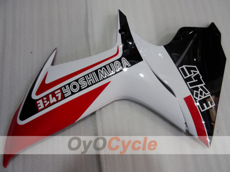 Kit de carénages injectés pour GSX R600 11-26 - Rouge, Blanc, Noir - YOSHIMURA #OYO87905477