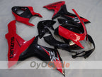 Kit de carénage injecté pour GSX R600 11-26 - Rouge, noir - Style d'usine #OYO87905479