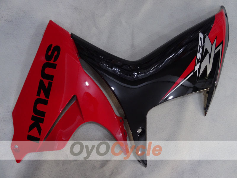 Kit de carénage injecté pour GSX R600 11-26 - Rouge, noir - Style d'usine #OYO87905479