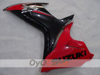 Kit de carénage injecté pour GSX R600 11-26 - Rouge, noir - Style d'usine #OYO87905479