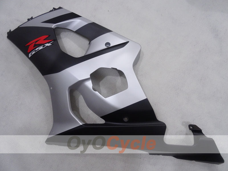 Kit de carénage à injection pour GSX R1000 03-04 - Noir, gris, mat - Style d'origine #OYO87905495