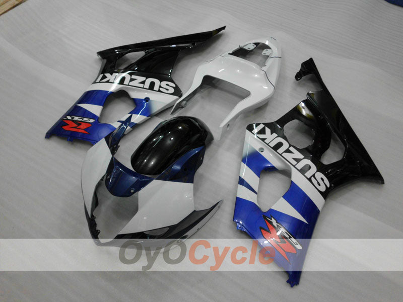 Kit de carénage à injection pour GSX R1000 03-04 - Bleu, blanc, noir - Style d'origine #OYO87905496 Image secondaire du produit