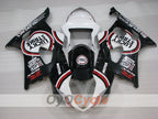 Kit de carénage à injection pour GSX R1000 03-04 - Rouge, blanc, noir - Lucky Strike #OYO87905500