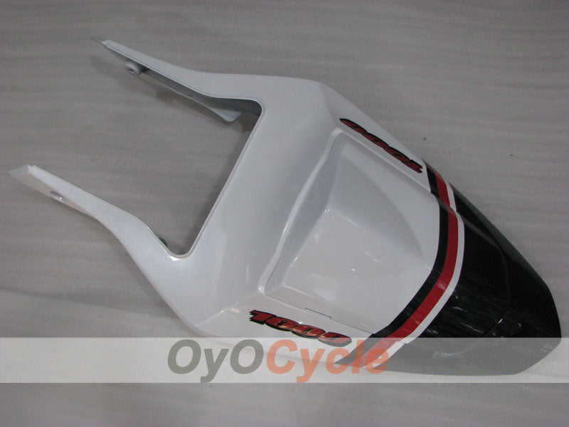 Kit de carénage à injection pour GSX R1000 03-04 - Rouge, blanc, noir - Lucky Strike #OYO87905500