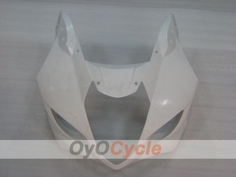 Kit de carénage à injection pour GSX R1000 03-04 - Blanc - Sans autocollant / décalque, style d'origine #OYO87905501