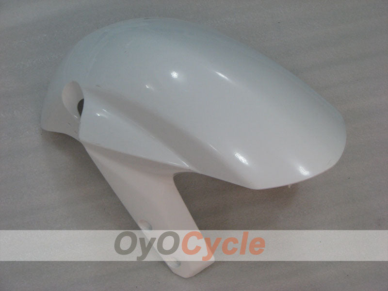 Kit de carénage à injection pour GSX R1000 03-04 - Blanc - Sans autocollant / décalque, style d'origine #OYO87905501