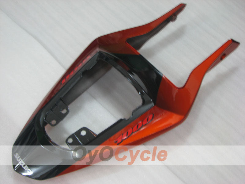 Kit de carénage à injection pour GSX R1000 03-04 - Rouge, noir - Style d'origine #OYO87905502