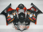 Kit de carénage à injection pour GSX R1000 03-04 - Rouge, noir - Style d'origine #OYO87905502