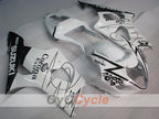 Kit de carénages injectés pour GSX R1000 03-04 - Blanc, noir - Corona #OYO87905504