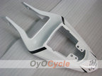 Kit de carénages injectés pour GSX R1000 03-04 - Blanc, noir - Corona #OYO87905504