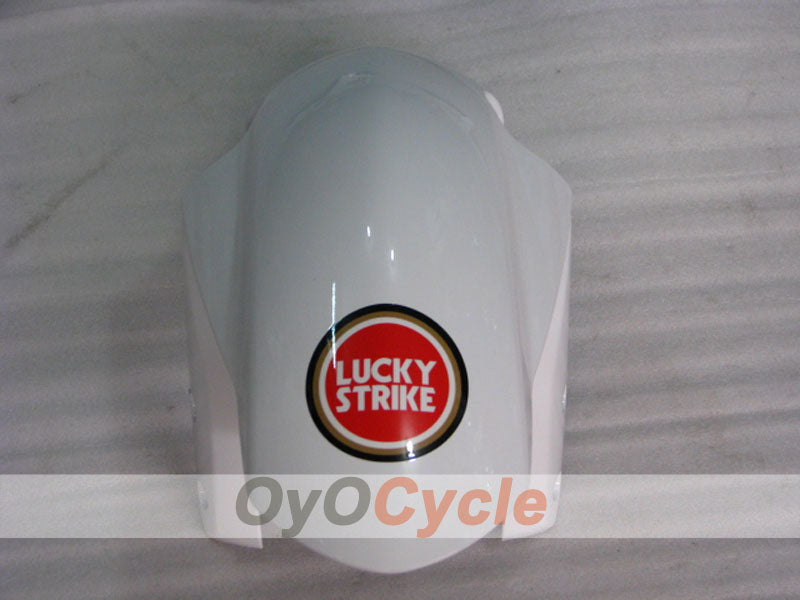 Kit de carénages injectés pour GSX R1000 03-04 - Rouge, blanc - Lucky Strike #OYO87905505