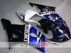 Kit de carénages injectés pour GSX R1000 03-04 - Blanc, noir - Style d'usine #OYO87905506