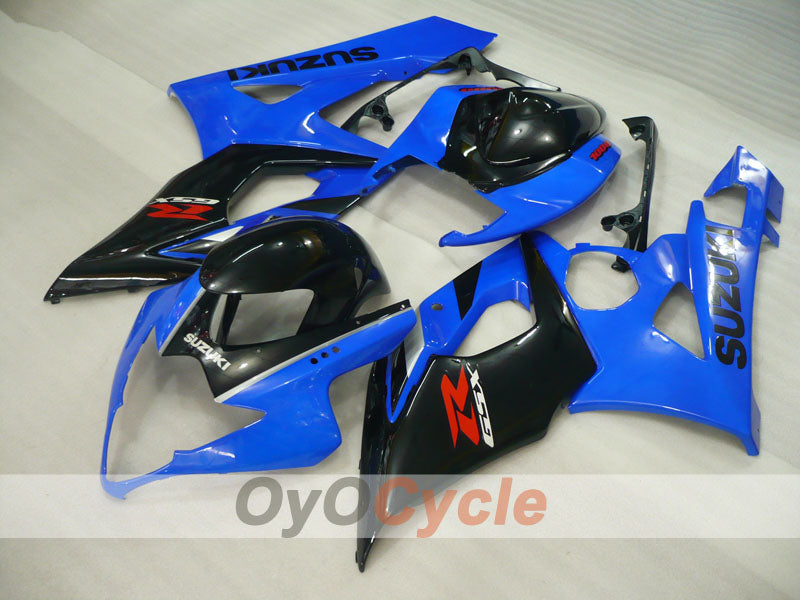 Kit de carénages injectés pour GSX R1000 05-06 - Bleu, noir - Style d'usine #OYO87905508 Image secondaire du produit