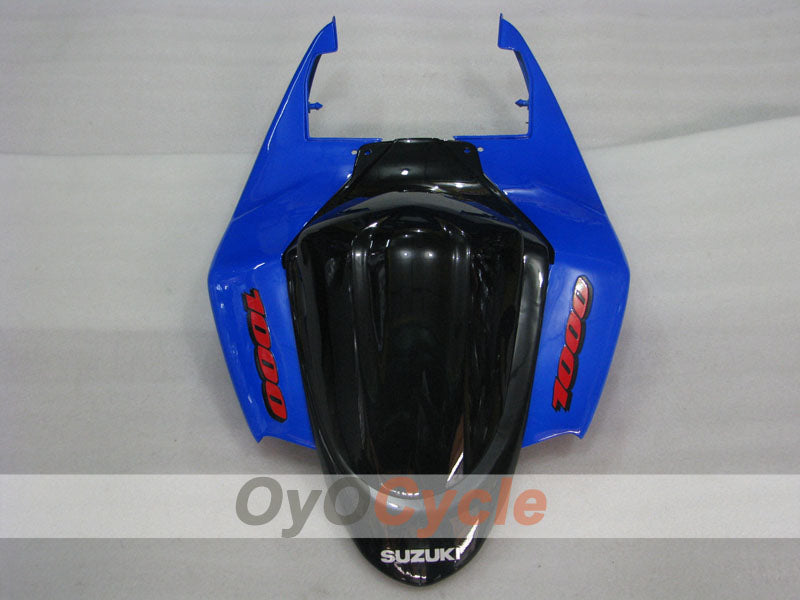 Kit de carénages injectés pour GSX R1000 05-06 - Bleu, noir - Style d'usine #OYO87905508