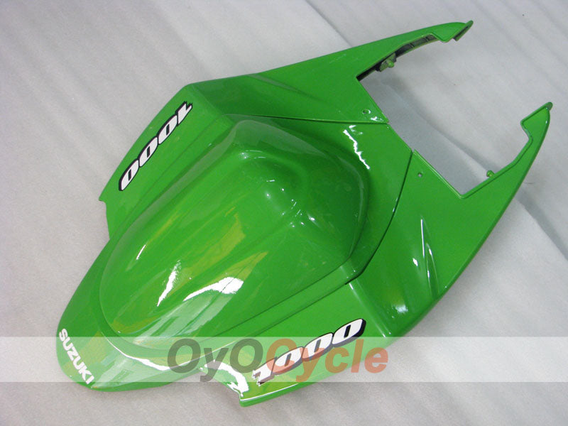 Kit de carénages injectés pour GSX R1000 05-06 - Vert - Personnalisable #OYO87905509