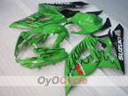 Kit de carénages injectés pour GSX R1000 05-06 - Vert - Personnalisable #OYO87905509