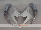 Kit de carénages injectés pour GSX R1000 05-06 - Blanc, argenté - Style d'usine #OYO87905510