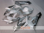 Kit de carénages injectés pour GSX R1000 05-06 - Blanc, argenté - Style d'usine #OYO87905510