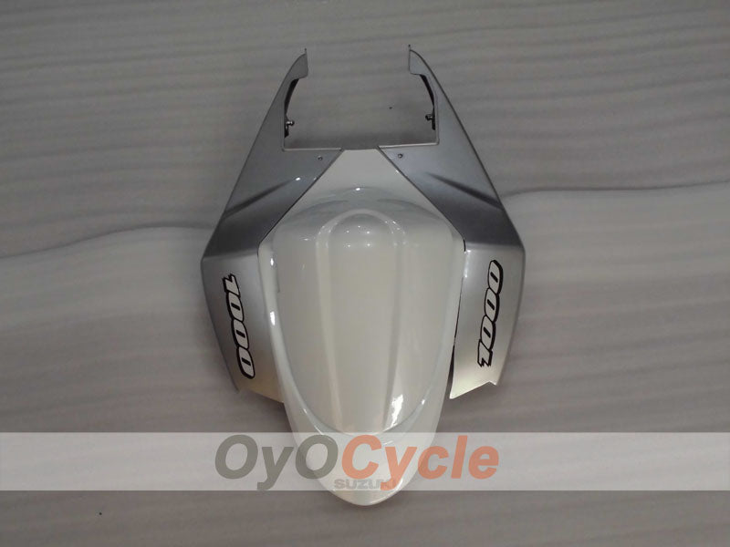 Kit de carénages injectés pour GSX R1000 05-06 - Blanc, argenté - Style d'usine #OYO87905510