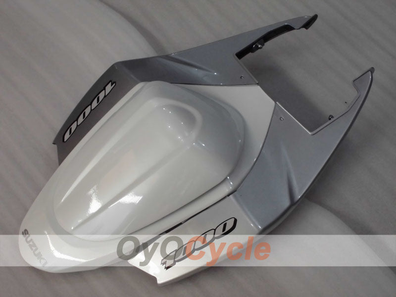 Kit de carénages injectés pour GSX R1000 05-06 - Blanc, argenté - Style d'usine #OYO87905510