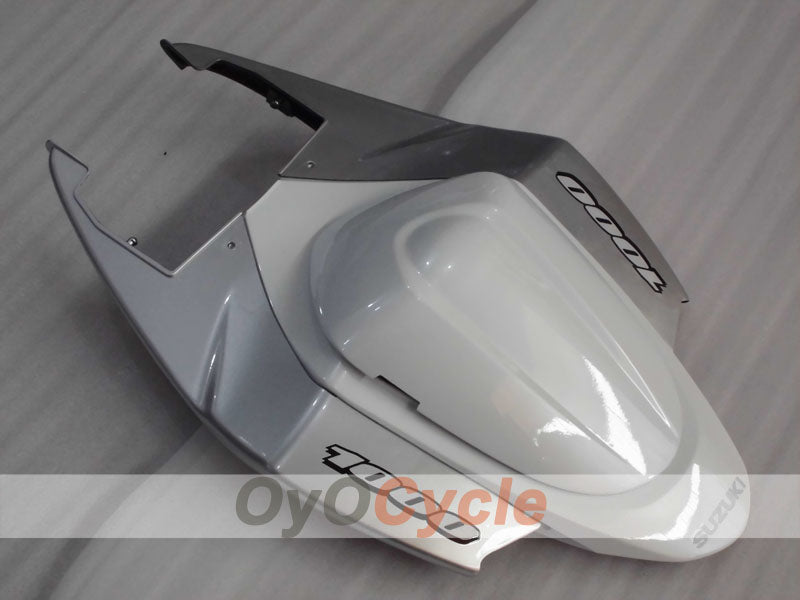 Kit de carénages injectés pour GSX R1000 05-06 - Blanc, argenté - Style d'usine #OYO87905510