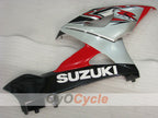 Kit de carénages injectés pour GSX R1000 05-06 - Rouge, argenté - Style d'usine #OYO87905511