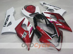 Kit de carénages injectés pour GSX R1000 05-06 - Rouge, blanc - Style d'usine #OYO87905512