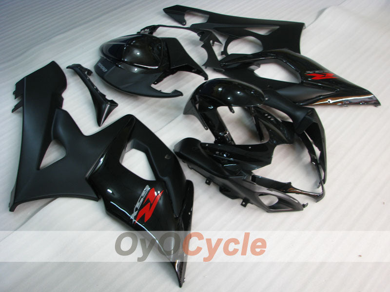 Kit de carénages injectés pour GSX R1000 05-06 - Noir, mat - Style d'usine #OYO87905513