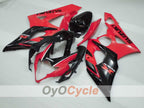 Kit de carénages injectés pour GSX R1000 05-06 - Rouge, noir - Style d'usine #OYO87905514