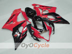 Kit de carénages injectés pour GSX R1000 05-06 - Rouge, noir - Style d'usine #OYO87905514
