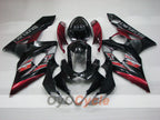 Kit de carénage à injection pour GSX R1000 05-06 - Rouge, Noir - Style usine #OYO87905515