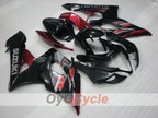 Kit de carénage à injection pour GSX R1000 05-06 - Rouge, Noir - Style usine #OYO87905515