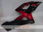 Kit de carénage à injection pour GSX R1000 05-06 - Rouge, Noir - Style usine #OYO87905516