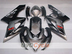 Kit de carénage à injection pour GSX R1000 05-06 - Noir, Argent - Style usine #OYO87905517
