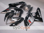 Kit de carénage à injection pour GSX R1000 05-06 - Noir, Argent - Style usine #OYO87905517