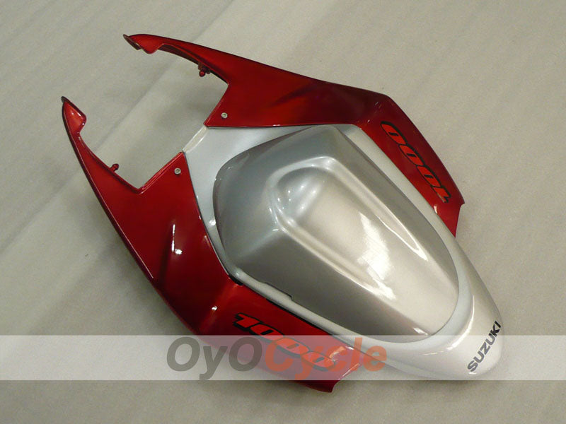 Kit de carénage à injection pour GSX R1000 05-06 - Rouge, Argent - Style usine #OYO87905518