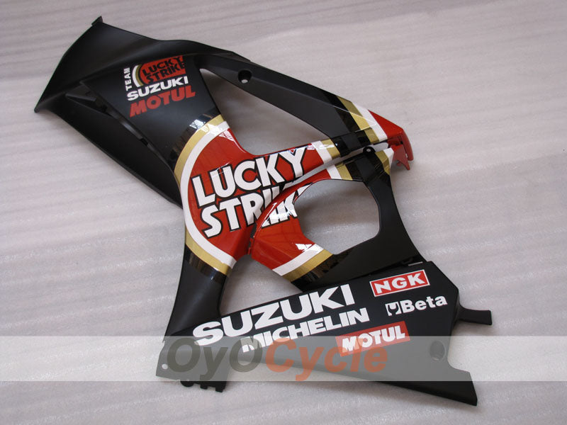 Kit de carénage à injection pour GSX R1000 07-08 - Rouge, Noir - Lucky Strike #OYO87905519