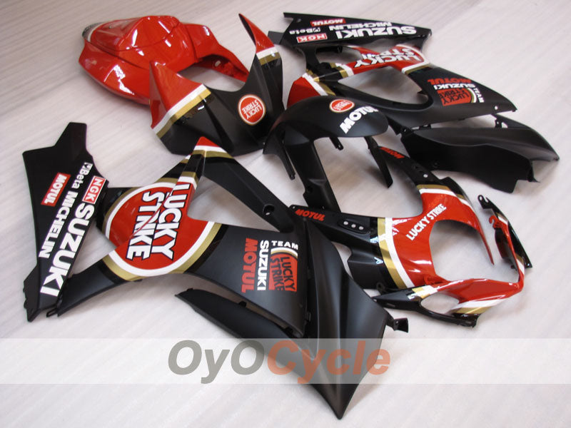 Kit de carénage à injection pour GSX R1000 07-08 - Rouge, Noir - Lucky Strike #OYO87905519 Image secondaire du produit